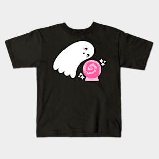 Ghost and Crystal Ball Kids T-Shirt